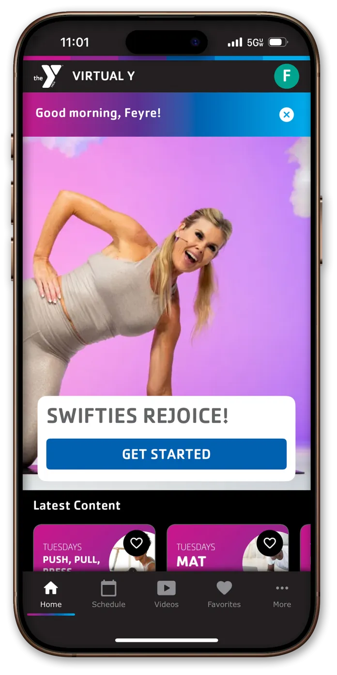 Home screen